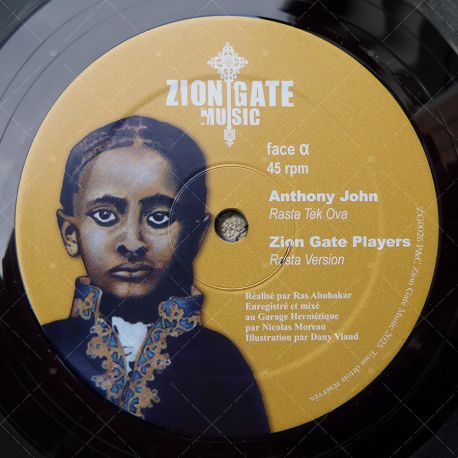Anthony John - Rasta Tek Ova / Digistep - Haile Selassie