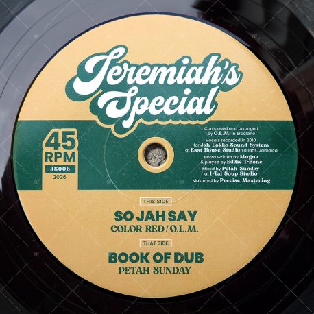 Color Red - So Jah Say