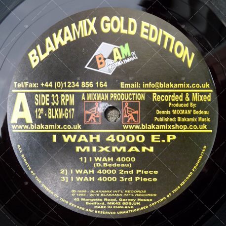 Mixman - I Wah 4000 EP
