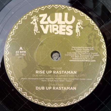 Dub Artillery feat. Singes Verts - Rise up Rastaman