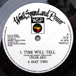 Color Red - Time Will Tell